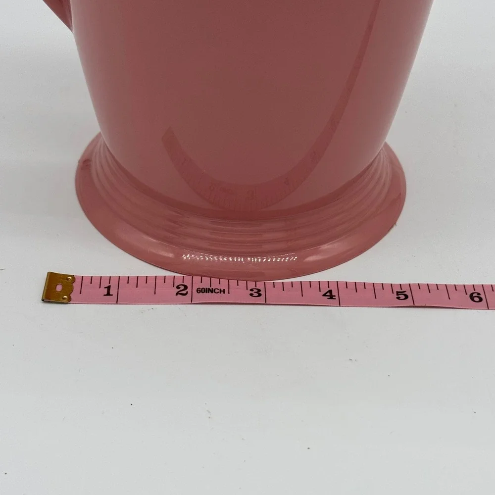 Vintage FIESTAWARE Rose Pink Insulated Thermal Coffee Carafe Pitcher w/ Lid MCM